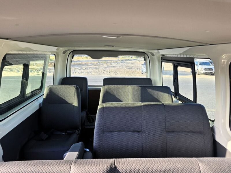 2026 Toyota Hiace Std Roof 15 Seater 2.7 Litres 4 Cylinders Petrol Engine White Grey Manual