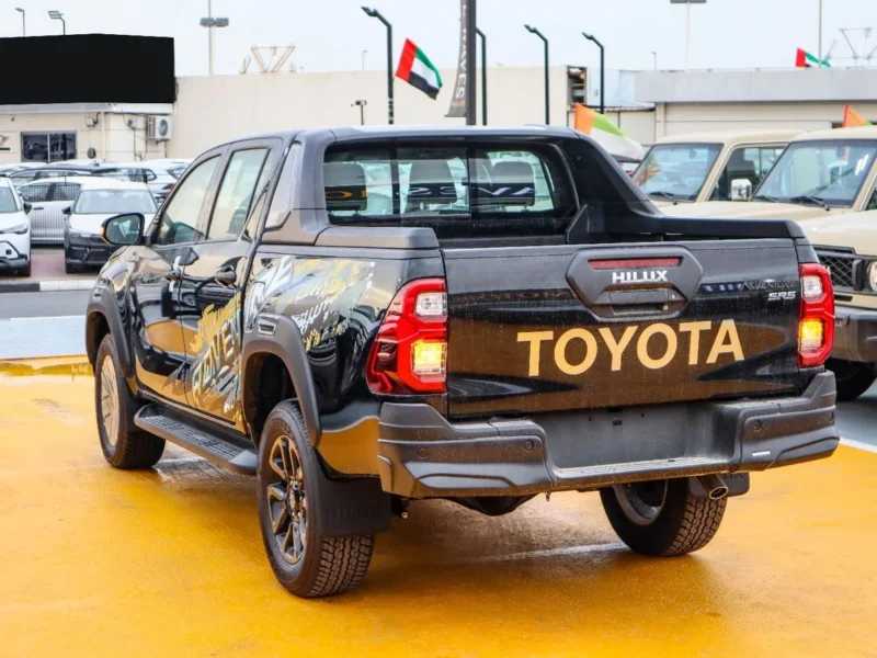 2026 Toyota Hilux Adventure 4.0 Litres V6 Petrol Engine Black Pickup Truck GCC Specs