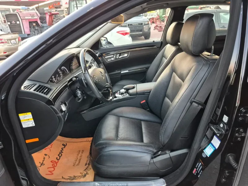 2012 Mercedes-Benz S-Class S 550 8 Cylinders Petrol Engine Black Sedan Japanese Specs