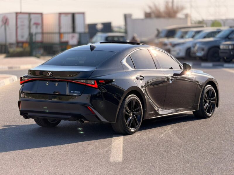 2024 LEXUS IS 300 3.5 Litres V6 Petrol Engine Black Sedan Automatic American Specs