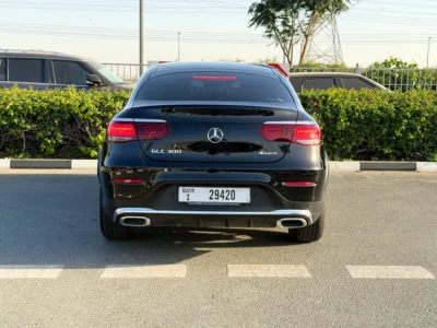 2020 Mercedes-Benz GLC Coupe GLC 300 AMG 4MATIC 4 Cylinders Engine Black Brown Coupe