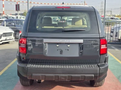 2026 Toyota Land Cruiser Prado MID 2.4 Litre 4 Cylinder Petrol Turbo Engine Grey Tan SUV GCC