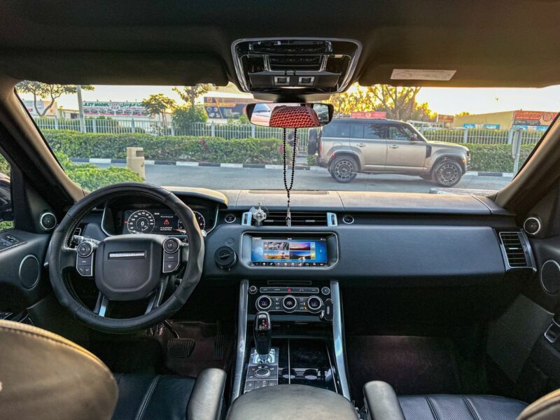 2017 Land Rover Range Rover HSE Sport 3.0 Litres V6 Petrol Engine Black SUV