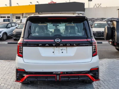 2026 Nissan Patrol NISMO 3.5 Litres Twin-Turbo 6 Cylinders Engine White Red SUV GCC