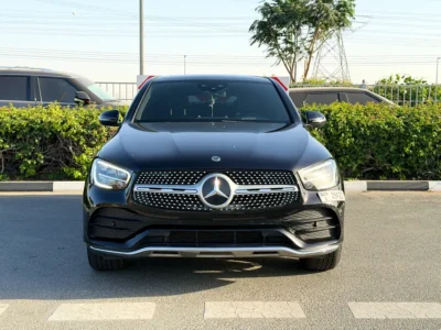 2020 Mercedes-Benz GLC Coupe GLC 300 AMG 4MATIC 4 Cylinders Engine Black Brown Coupe