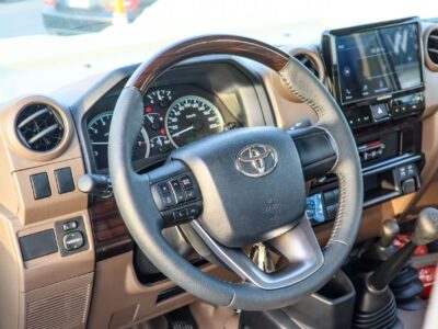 2025 Toyota Land Cruiser 70 Series Std 4.0L V6 Single Cab Utility Beige Pickup Truck GCC Specs