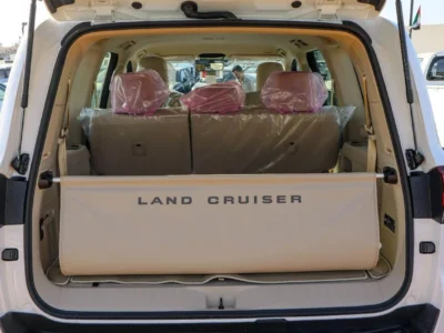 2026 Toyota Land Cruiser EXR 300 Series 4.0 Litres 6 Cylinders Petrol Engine White Beige SUV