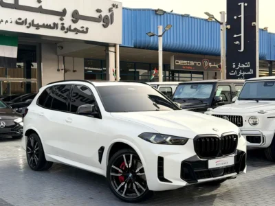 2025 BMW X5 M60i 8 Cylinders Petrol Engine White Brown SUV GCC Specs Automatic