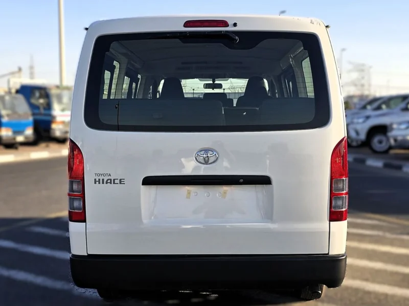 2026 Toyota Hiace Std Roof 15 Seater 2.7 Litres 4 Cylinders Petrol Engine White Grey Manual