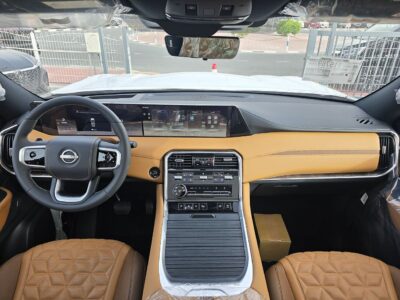 2026 Nissan Patrol LE Platinum City 3.5L Twin Turbo 6 Cylinders Petrol Engine Grey Tan SUV