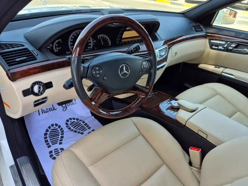 2011 Mercedes-Benz S-Class S 350 6 Cylinders Petrol Engine White Beige Sedan Japanese Specs