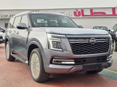 2026 Nissan Patrol LE Platinum City 3.5L Twin Turbo 6 Cylinders Petrol Engine Grey Tan SUV