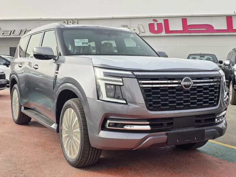 2026 Nissan Patrol LE Platinum City 3.5L Twin Turbo 6 Cylinders Petrol Engine Grey Tan SUV