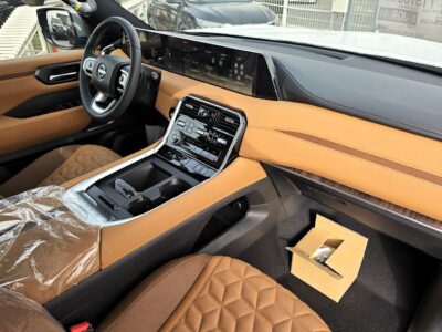 2026 Nissan Patrol LE Platinum City 3.5L Twin Turbo 6 Cylinders Petrol Engine Grey Tan SUV