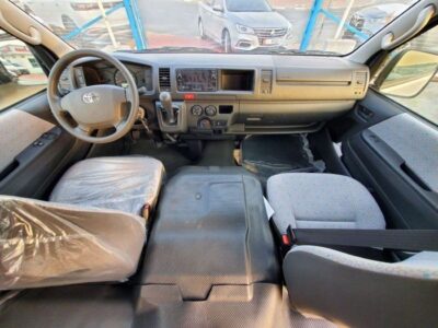 2026 Toyota Hiace High Roof Old Shape 2.5 Litres 4 Cylinders Diesel Engine White Grey MT