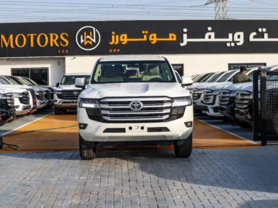 2026 Toyota Land Cruiser GXR 3.5 Litres 6 Cylinders Hybrid Engine White Beige SUV GCC