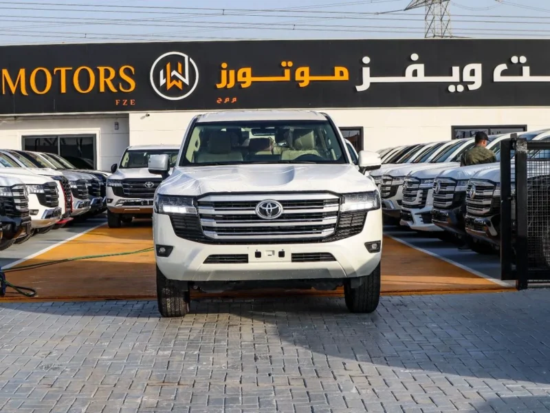 2026 Toyota Land Cruiser GXR 3.5 Litres 6 Cylinders Hybrid Engine White Beige SUV GCC
