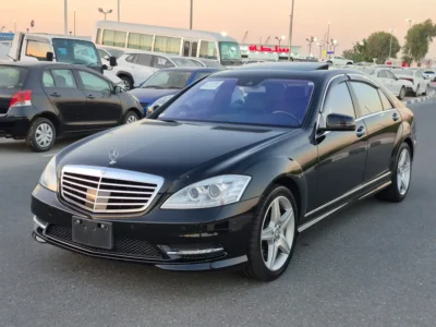 2012 Mercedes-Benz S-Class S 550 8 Cylinders Petrol Engine Black Sedan Japanese Specs