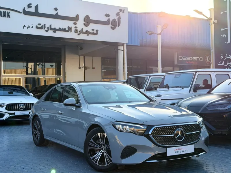 2025 Mercedes-Benz E-Class E 200 4 Cylinders Petrol Engine Grey Tan Sedan Korean Specs
