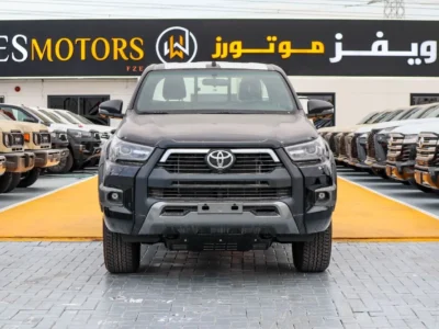 2026 Toyota Hilux Adventure 4.0 Litres V6 Petrol Engine Black Pickup Truck GCC Specs