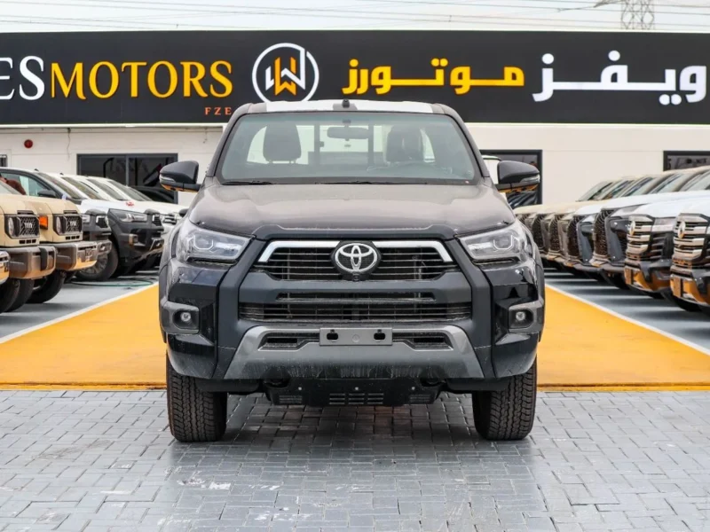 2026 Toyota Hilux Adventure 4.0 Litres V6 Petrol Engine Black Pickup Truck GCC Specs