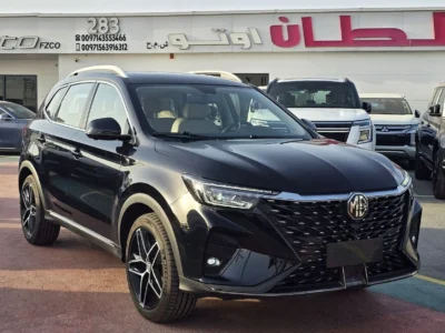 2025 MG RX5 Luxury 1.5 Litres 4 Cylinders Petrol Turbo Engine Black Tan SUV AT GCC Specs