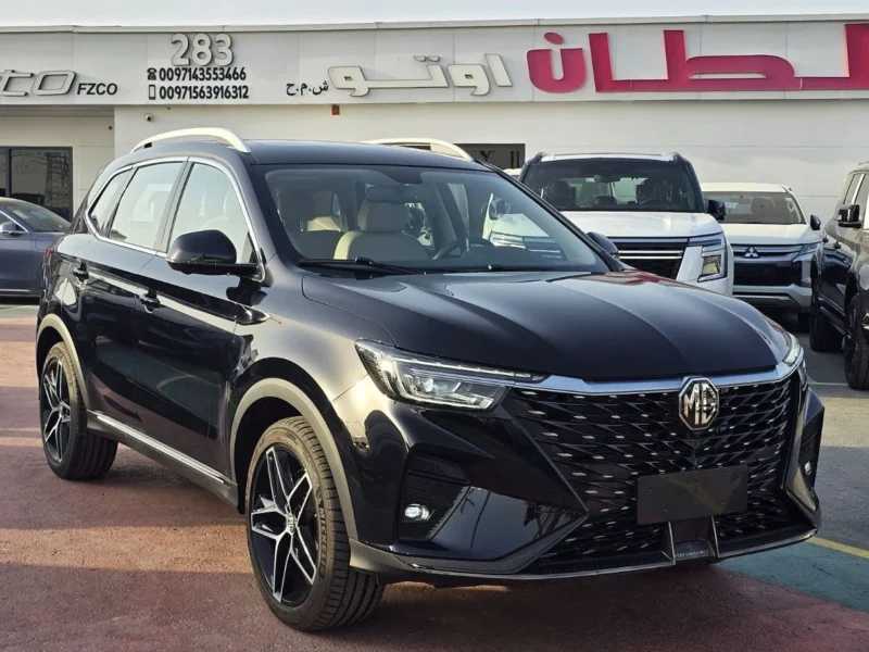 2025 MG RX5 Luxury 1.5 Litres 4 Cylinders Petrol Turbo Engine Black Tan SUV AT GCC Specs