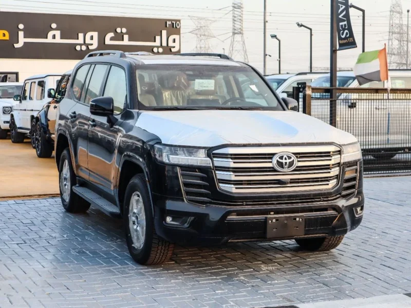 2026 Toyota Land Cruiser GXR 3.5 Litres 6 Cylinders Petrol Engine Black Beige SUV GCC