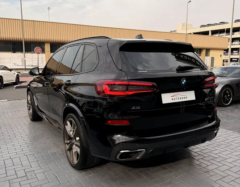 2021 BMW X5 M50i 8 Cylinders Petrol Engine Blue Brown SUV GCC Specs Automatic