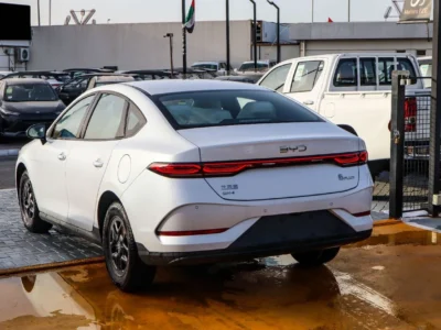 2025 BYD QIN PLUS DM-i 05 1.5L 4 Cylinder Plug-in Hybrid Engine White Sedan Chinese Specs