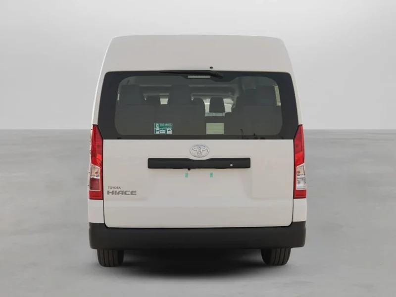 2026 Toyota Hiace High Roof 2.8 Litres 4 Cylinders Diesel Engine White Grey Manual GCC