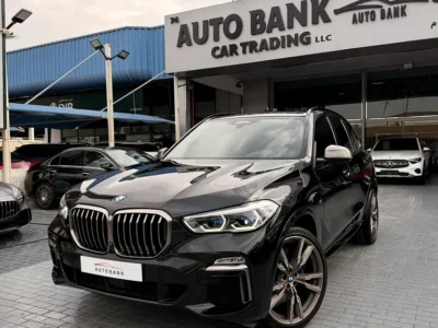 2021 BMW X5 M50i 8 Cylinders Petrol Engine Blue Brown SUV GCC Specs Automatic