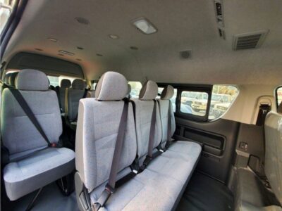 2026 Toyota Hiace High Roof Old Shape 2.5 Litres 4 Cylinders Diesel Engine White Grey MT