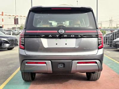 2026 Nissan Patrol LE Platinum City 3.5L Twin Turbo 6 Cylinders Petrol Engine Grey Tan SUV