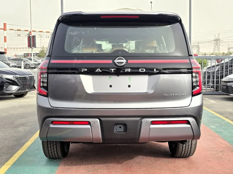 2026 Nissan Patrol LE Platinum City 3.5L Twin Turbo 6 Cylinders Petrol Engine Grey Tan SUV