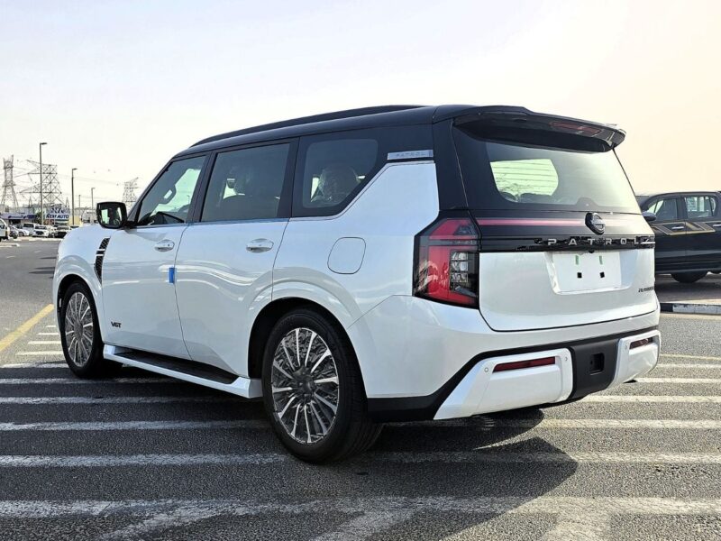 2026 Nissan Patrol LE Platinum City 3.5L Twin Turbo 6 Cylinders Petrol Engine White Tan SUV