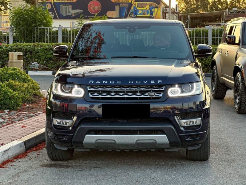 2017 Land Rover Range Rover HSE Sport 3.0 Litres V6 Petrol Engine Black SUV