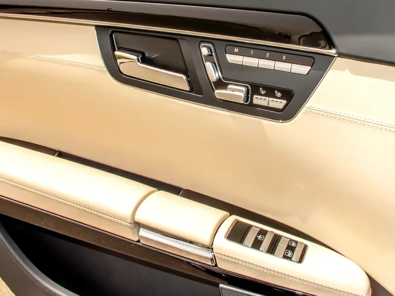 2007 Mercedes-Benz S-Class S 65 AMG 12 Cylinders Petrol Engine White Beige Sedan Automatic