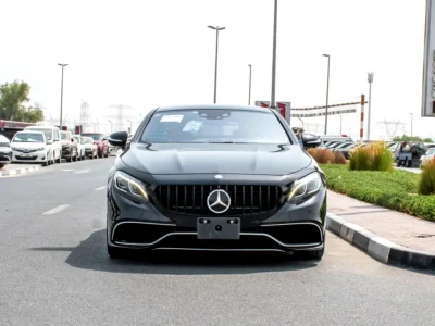 2015 Mercedes-Benz S-Class S 550 4MATIC 8 Cylinders Petrol Engine Black Red Coupe Automatic
