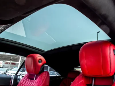 2015 Mercedes-Benz S-Class S 550 4MATIC 8 Cylinders Petrol Engine Black Red Coupe Automatic