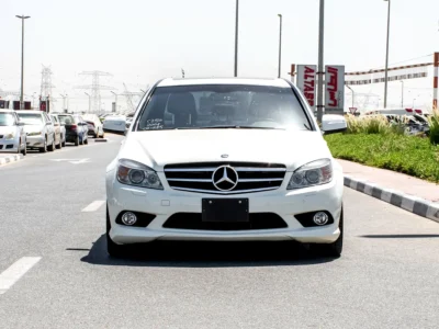2008 Mercedes-Benz C-Class C250 4 Cylinders Petrol Engine White Black Sedan Automatic