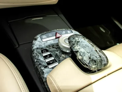 2007 Mercedes-Benz S-Class S 65 AMG 12 Cylinders Petrol Engine White Beige Sedan Automatic
