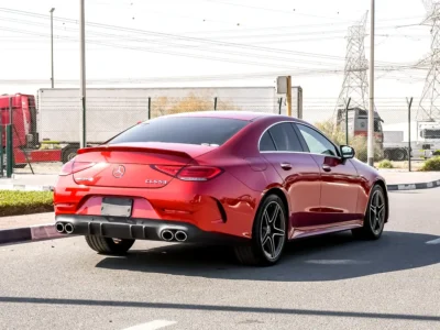 2018 Mercedes-Benz CLS-Class CLS 450 6 Cylinders Petrol Engine Red Black Sedan Automatic