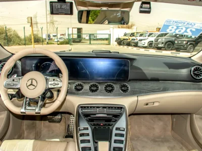 2019 Mercedes-Benz AMG GT 53 6 Cylinders petrol Engine Black Beige Sedan Automatic