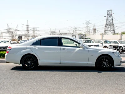 2007 Mercedes-Benz S-Class S 600 12 Cylinders Petrol Engine White Black Sedan Japanese Specs