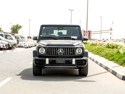 2022 Mercedes-Benz G-Class G 63 AMG 8 Cylinder Petrol Engine Black SUV Japanese Specs