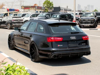 2014 Audi S6/RS6 8 Cylinders Petrol Engine Black Sedan Japanese Specs SUPER CLEAN