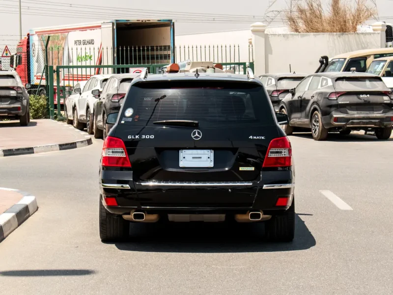 2011 Mercedes-Benz GLK-Class GLK 300 4matic 6 Cylinders Petrol Engine Black SUV Automatic