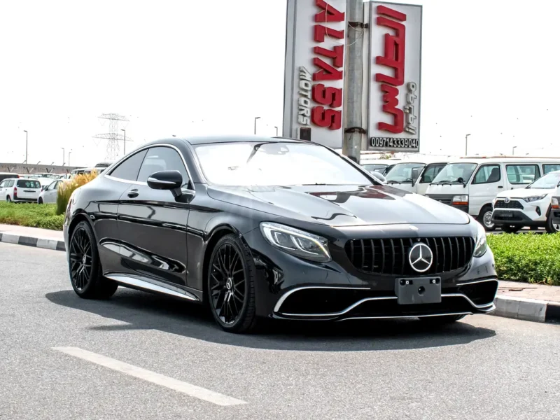 2015 Mercedes-Benz S-Class S 550 4MATIC 8 Cylinders Petrol Engine Black Red Coupe Automatic