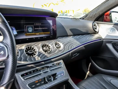 2018 Mercedes-Benz CLS-Class CLS 450 6 Cylinders Petrol Engine Red Black Sedan Automatic